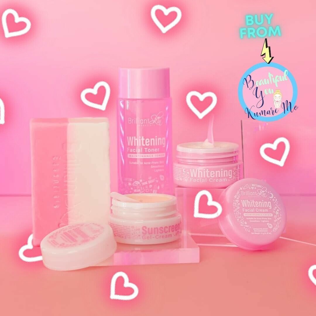 Brilliant Skin Essential Whitening Set with 120mL toner
