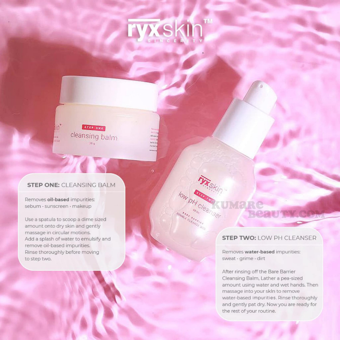 RYX Skin Bare Barrier Double Cleanse Duo