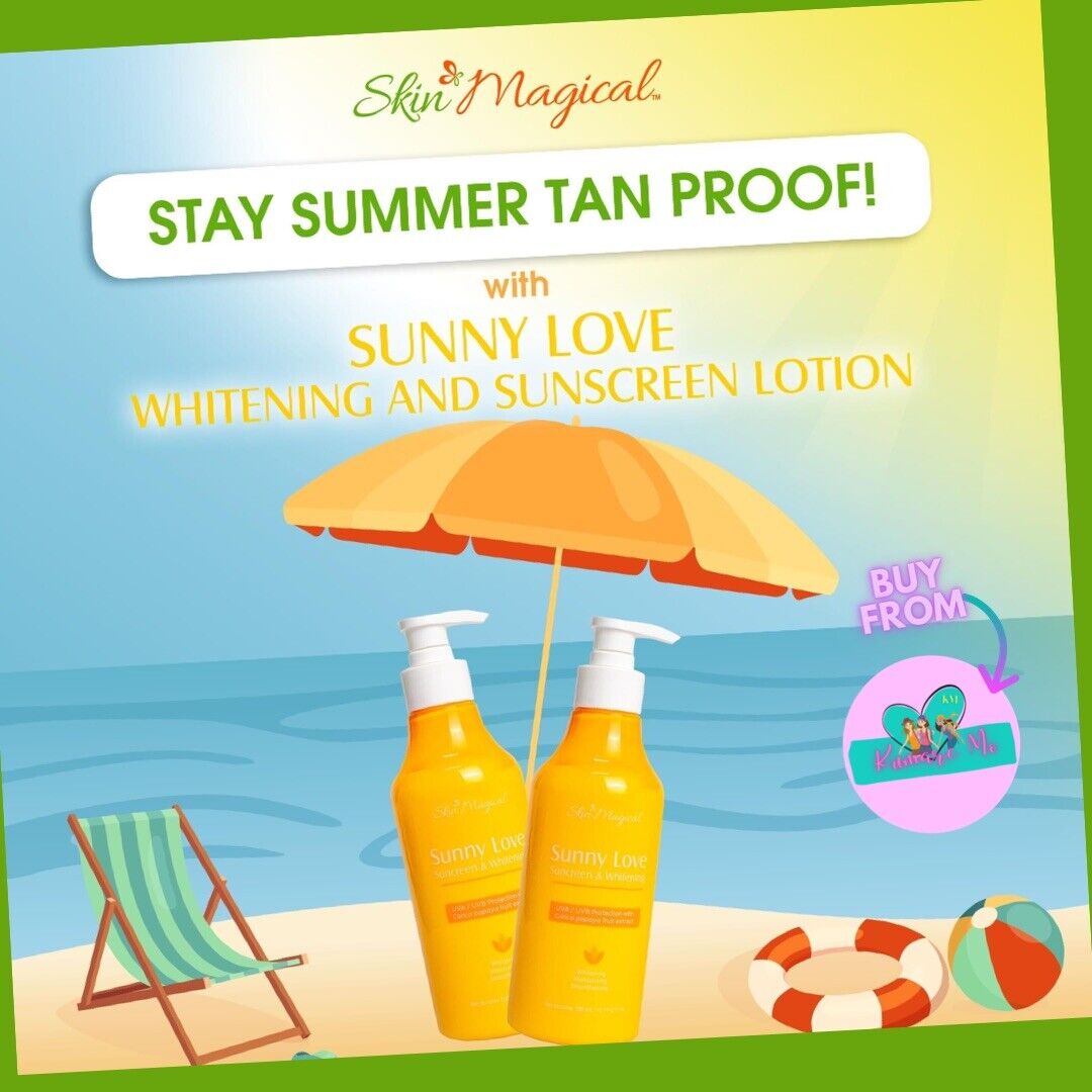 Skin Magical Whitening Lotion & Sunscreen 300ml