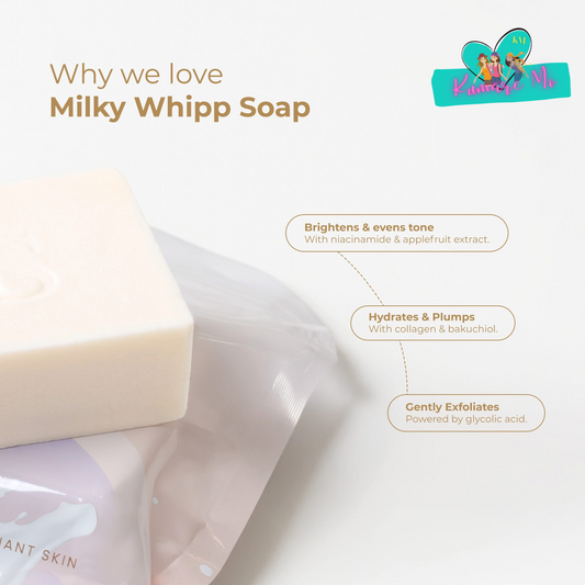 Luxe Slim Milky Whipp Soap 2 bars