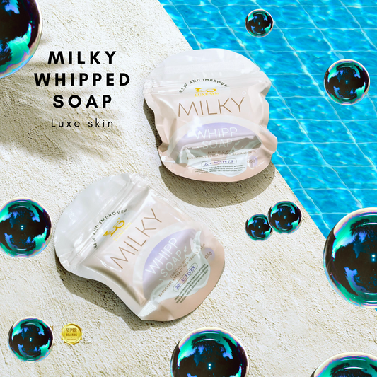 Luxe Slim Milky Whipp Soap 2 bars
