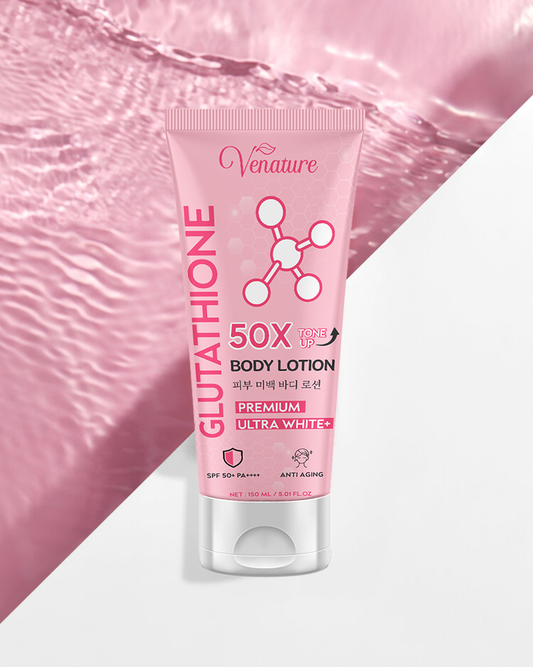 Venature Glutathione 50X Tone Up Body Lotion, SPF 50++++ PA