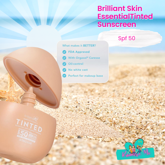 Brilliant Skin Essential Tinted Sunscreen with Orgasol Carese 50g