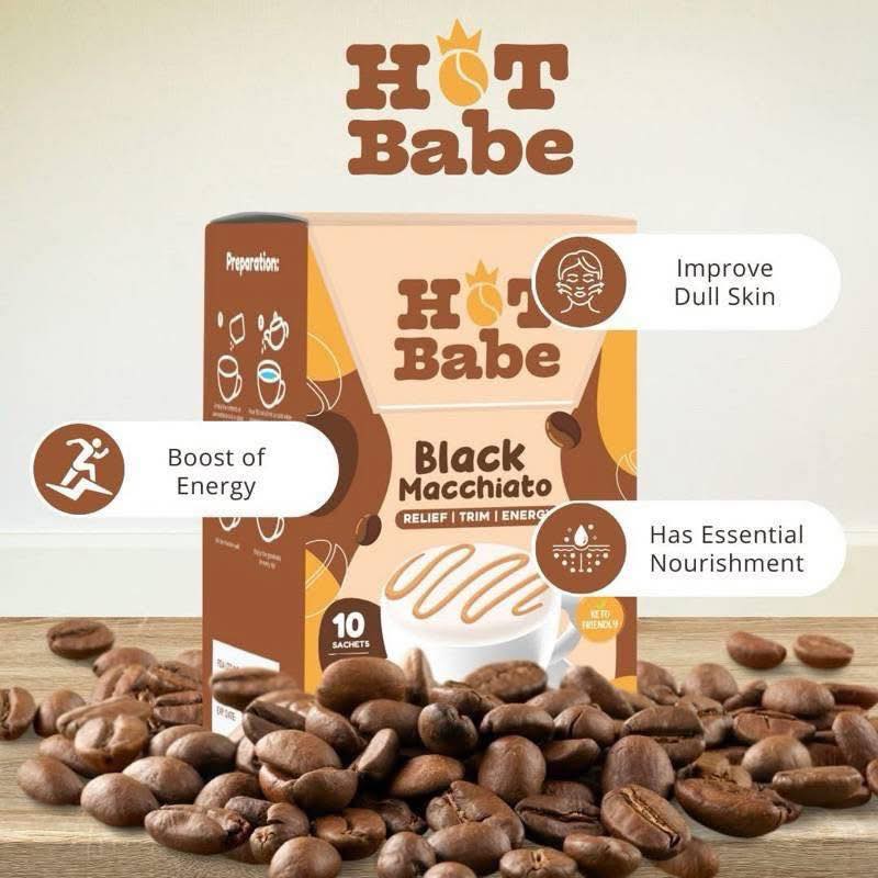 Hot Babe Macchiato Coffee 10 sachets