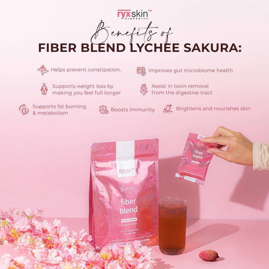 Ryx Fiber Lychee Powdered Juice Mix