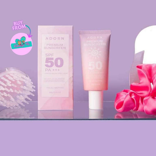 Adorn Premium Sunscreen SPF 50 PA+++ 50g