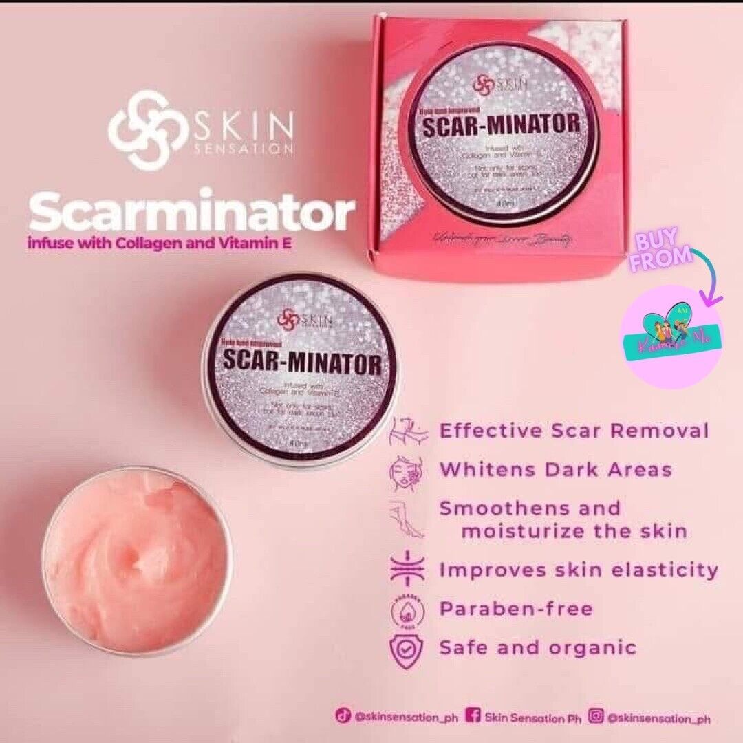 Skin Sensation Scar-Minator Infused With Collagen & Vitamin E 50mL