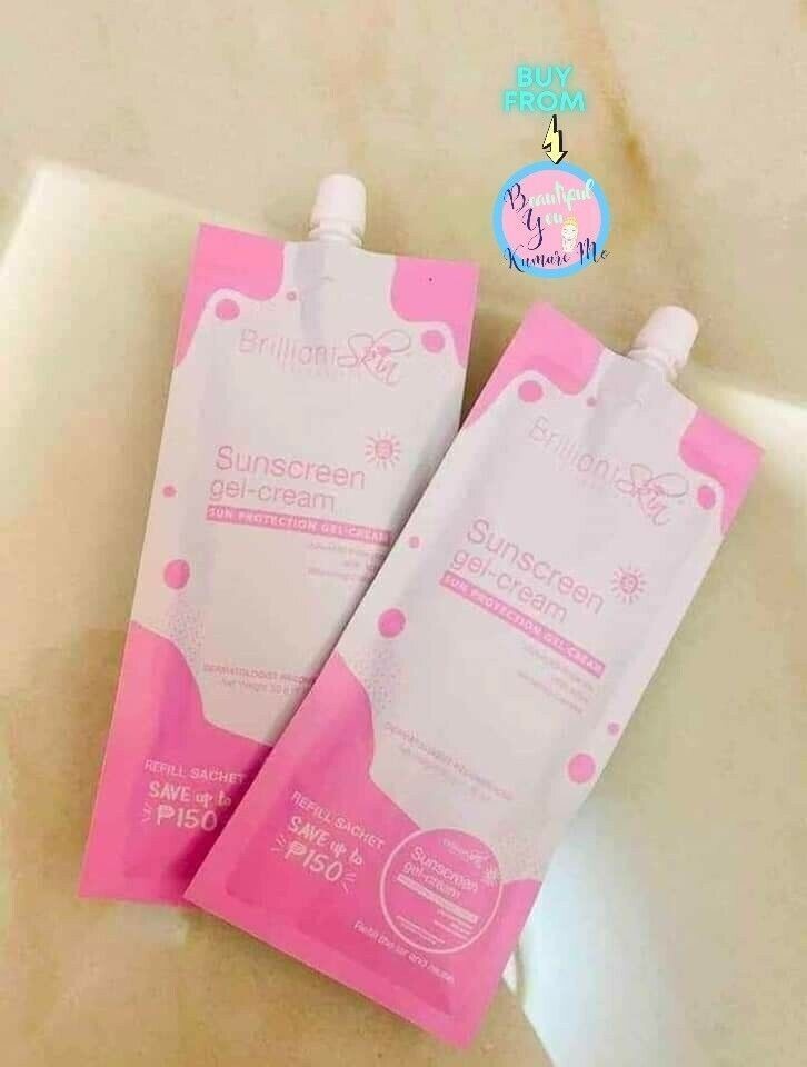 BRILLIANT SKIN PINK SUNSCREEN GEL CREAM SPF 30 (50G)