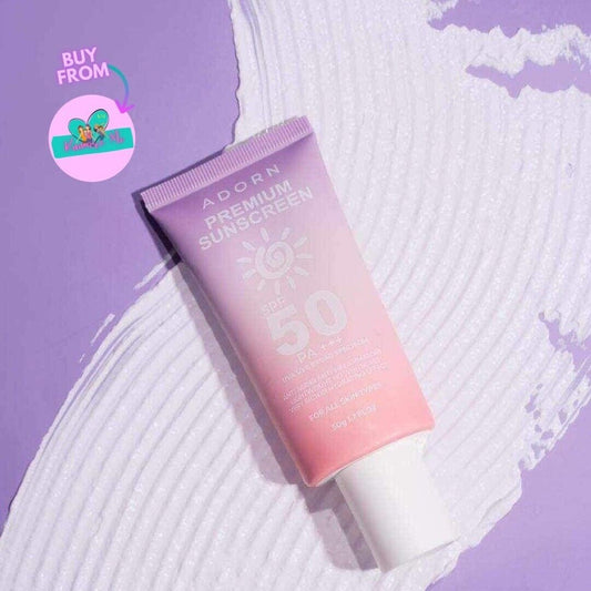 Adorn Premium Sunscreen SPF 50 PA+++ 50g