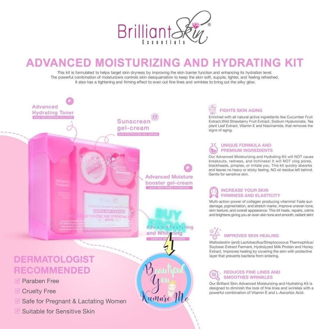 Brilliant Skin Essentials Advanced Moisturizing & Hydrating Kit