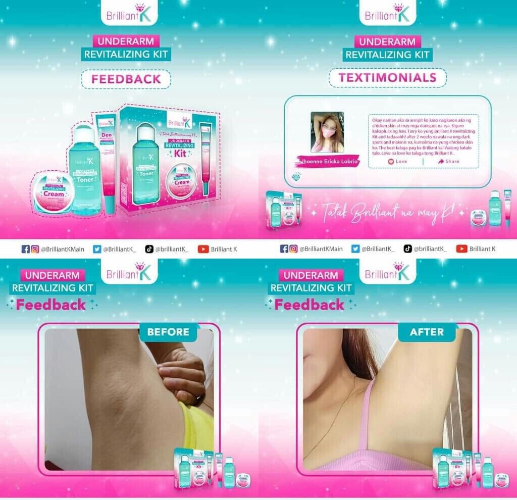 BRILLIANT SKIN ESSENTIALS K UNDERARM REVITALIZING KIT ๐บ๐ธ
