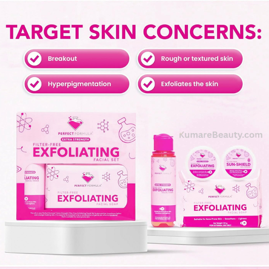 Perfect Formula Extra Strength Filter Free Exfoliating Set