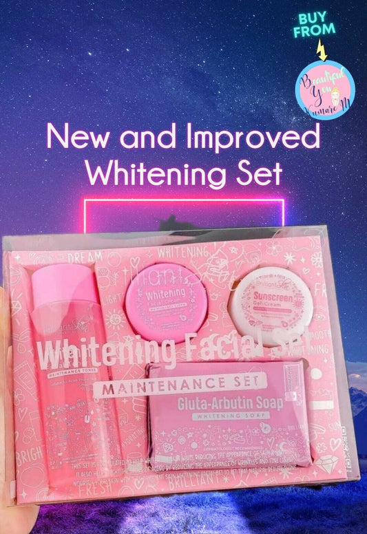 Brilliant Skin Essential Whitening Set with 120mL toner