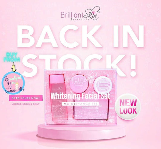 Brilliant Skin Essential Whitening Set with 120mL toner