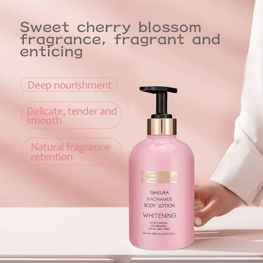 Shawill Sakura Niacinamide Body Lotion – 500ml