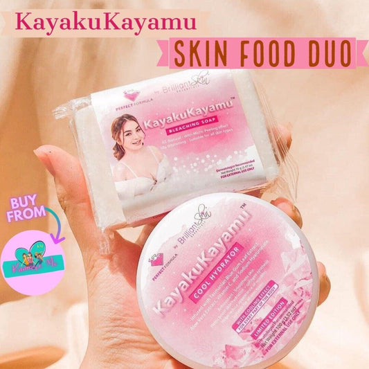 KayakuKayamu Bleaching Soap and Cool Hydrator Duo