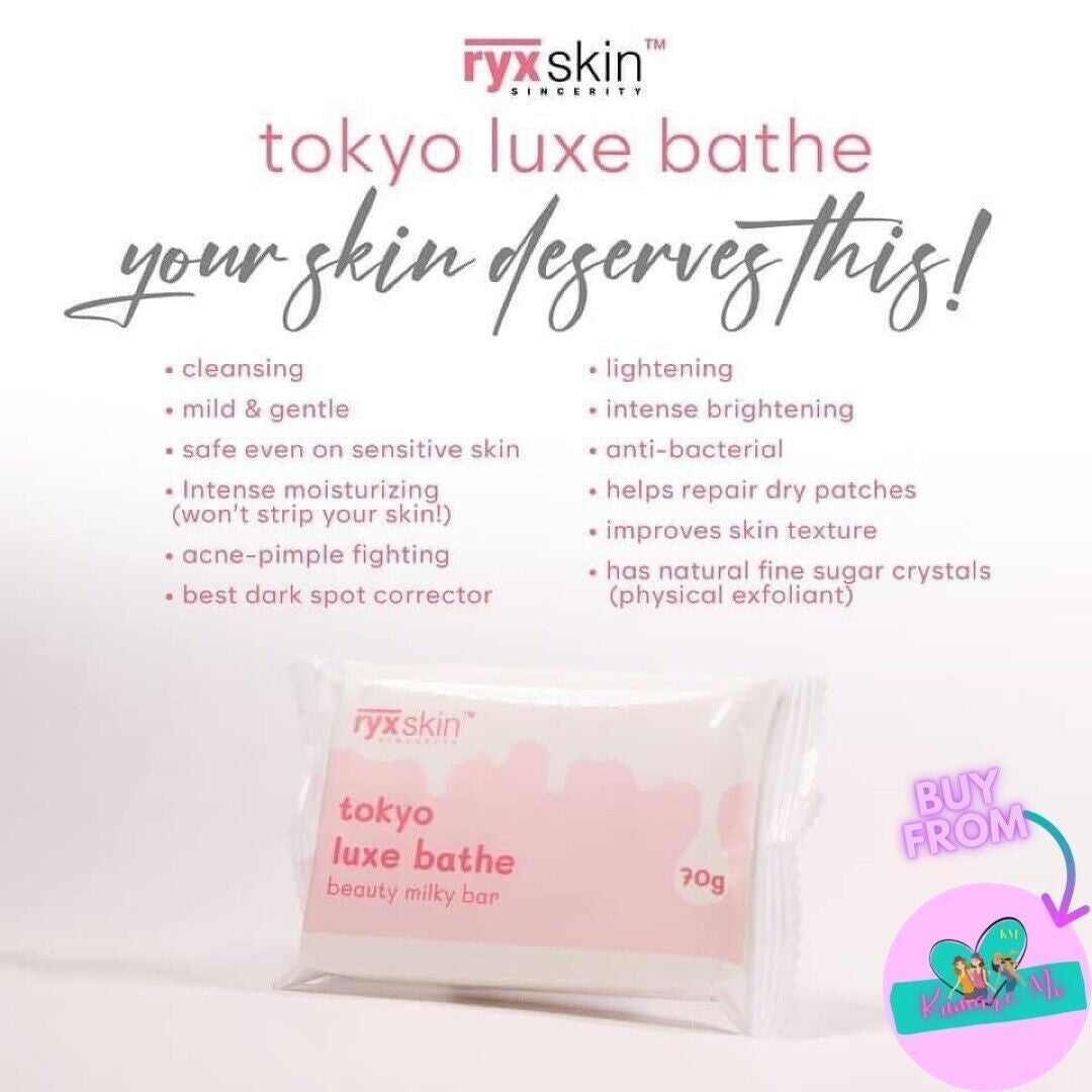 2 Bars Ryx Sincerity Tokyo Luxe Bath Soap 70g