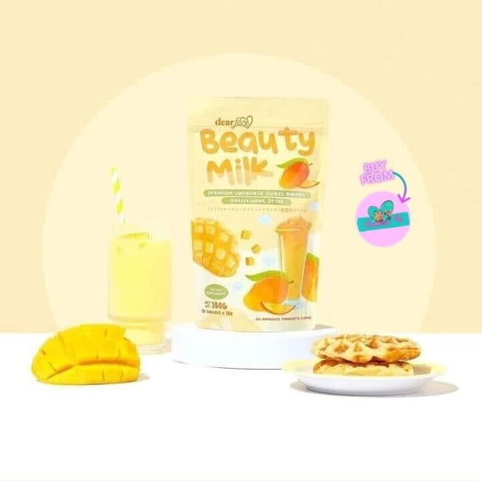 Dear Face Beauty Milk Premium Japanese Sweet Mango Antioxidant Drink