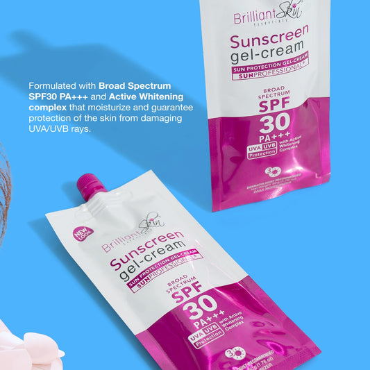 BRILLIANT SKIN SUNSCREEN GEL CREAM SPF 30  (50G)