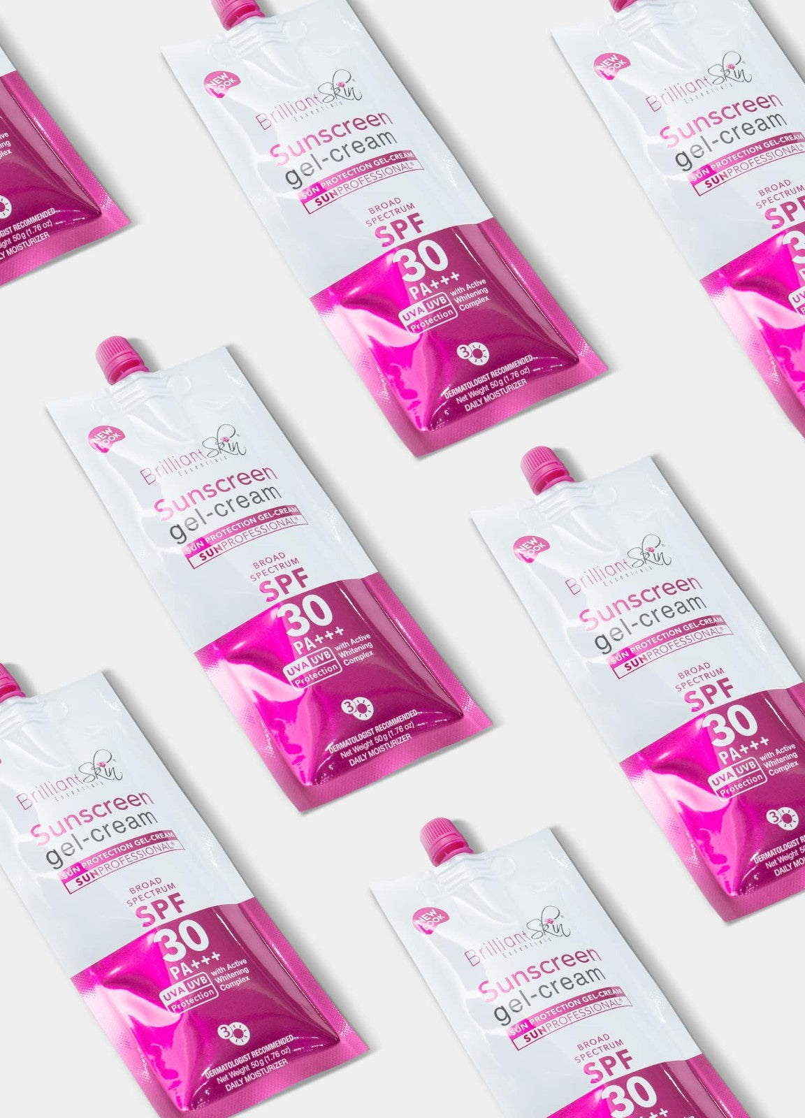 BRILLIANT SKIN SUNSCREEN GEL CREAM SPF 30  (50G)