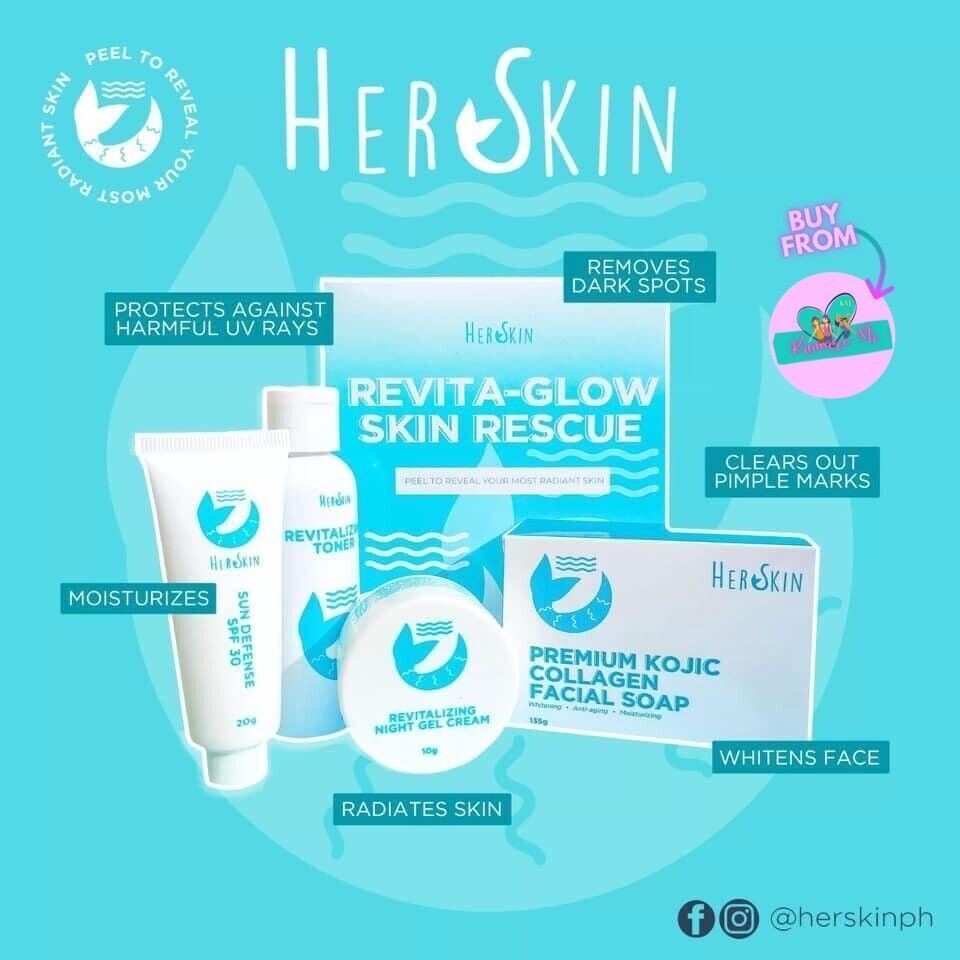 Her Skin Revita Glow Skin Rescue Rejuvenating Kit
