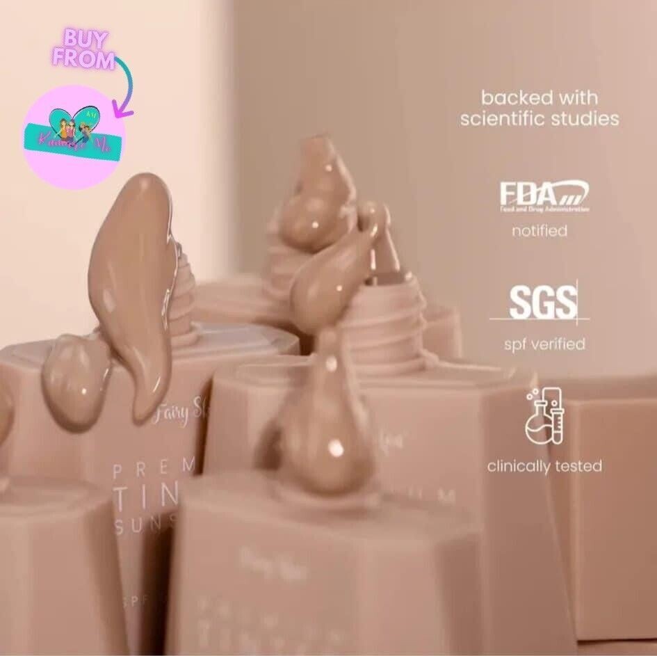 Fairy Skin Premium Tinted Sunscreen SPF 50 PA+++, 50g
