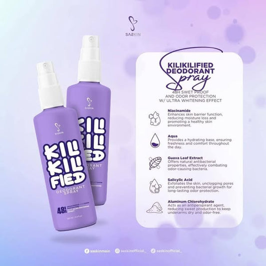 Saskin KiliKili Fied Deo Spray