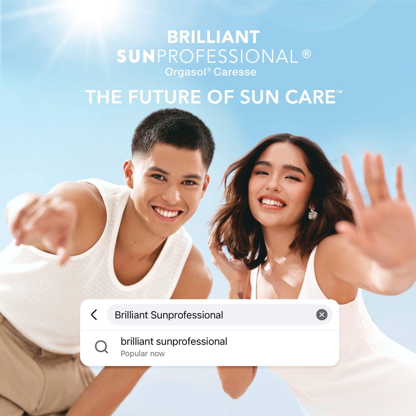 Brilliant Skin Essential Tinted Sunscreen with Orgasol Carese 50g
