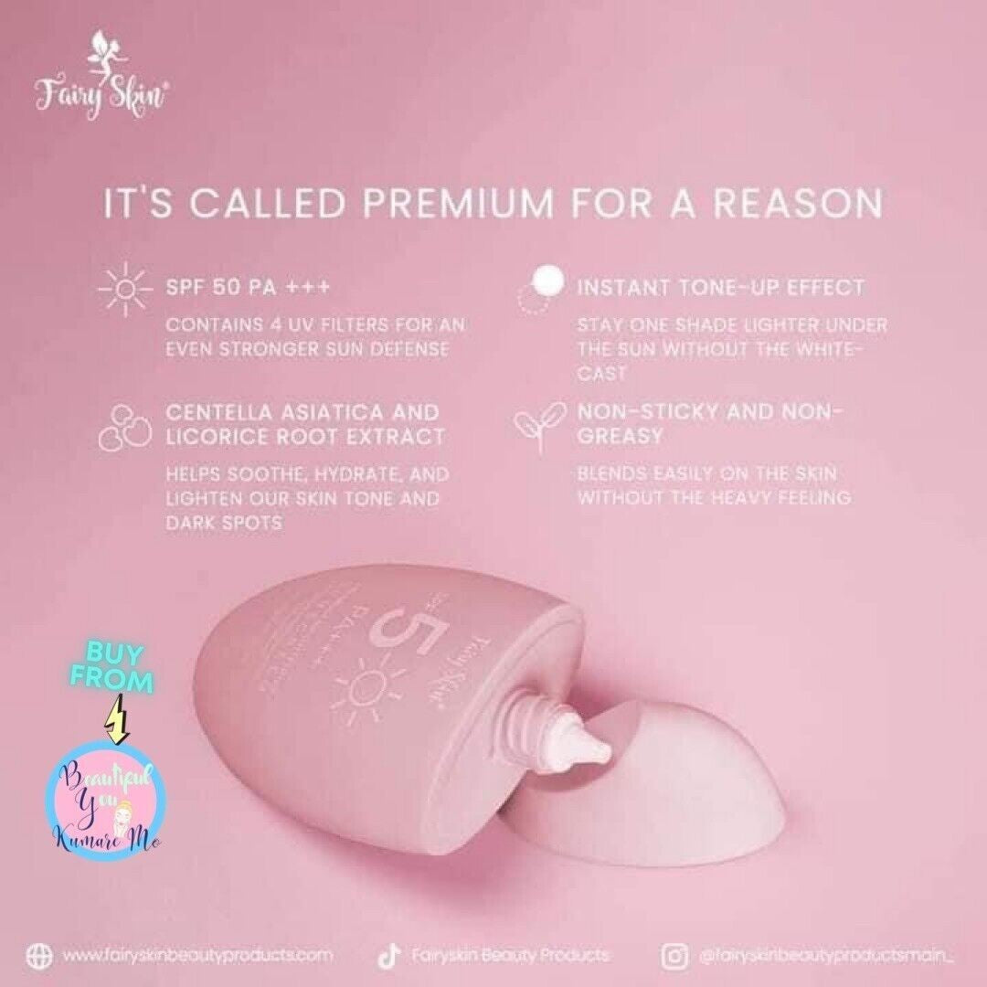 Fairy Skin Premium Brightening Sunscreen SPF50