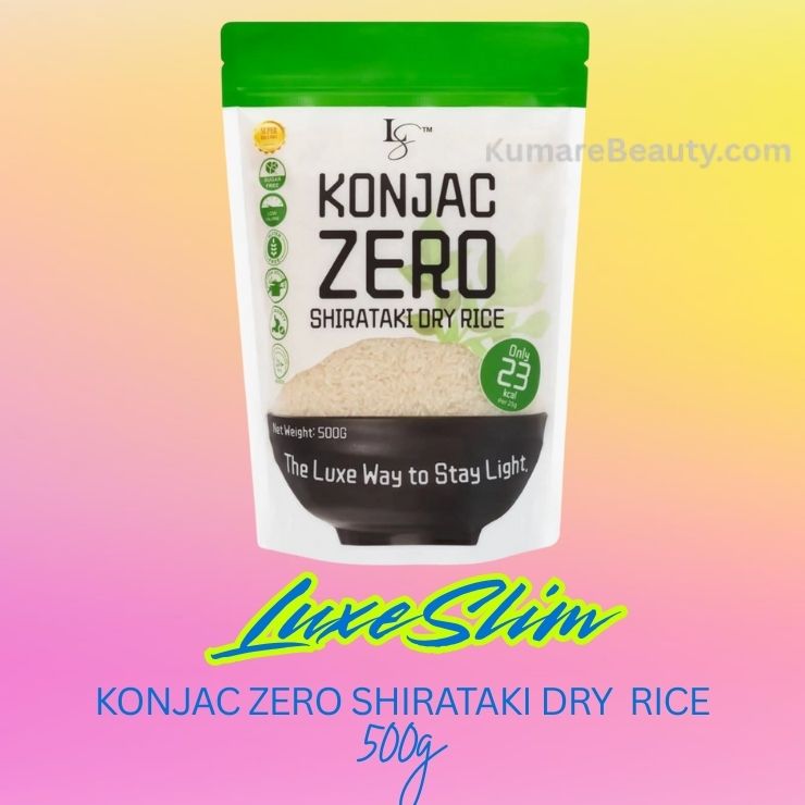 Luxe Slim Konjac Zero Shirataki Dry Rice 500g