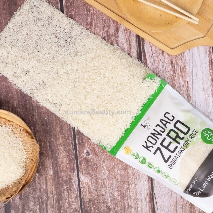 Luxe Slim Konjac Zero Shirataki Dry Rice 500g