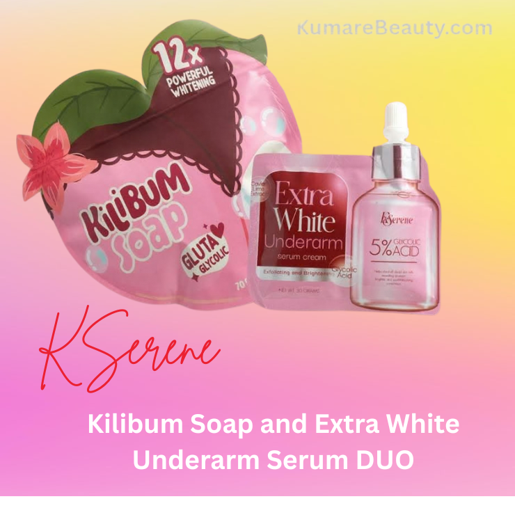 Kilibum Soap and Extra White Underarm Serum DUO