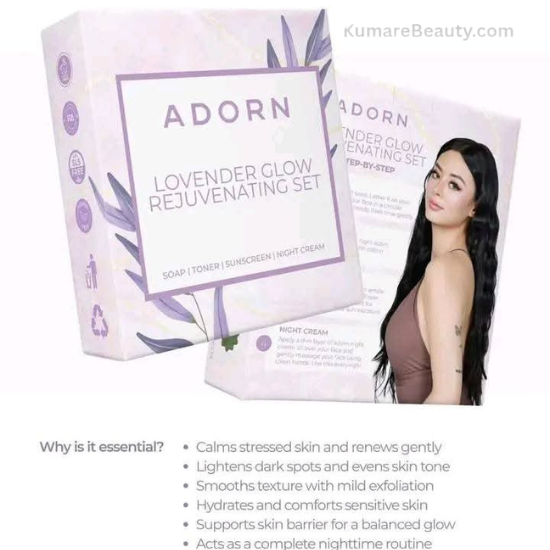 ADORN Lovender Glow Rejuvenating Set